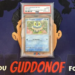 💎PSA 10 GEM MINT 2024 Pokemon Shrouded Fable Illustration FROAKIE #056 Promo - Image 1