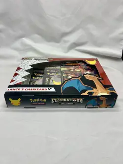 Pokemon TCG Celebrations Collection Box - Lance's Charizard V / New Sealed 820650809392 - Image 5