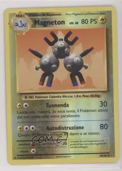 Magneton German Reverse Foil Pokemon XY Evolutions 20th Anniversary #38 - Image 1