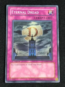 YUGIOH ETERNAL DREAD DP05-EN030 1ST SUPER NM - Image 1