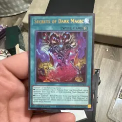Yu-Gi-Oh! Secrets of Dark Magic Spell SDS1-EN016 1st Edition Konami - Image 1
