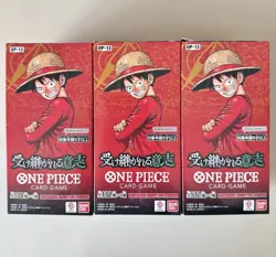 One Piece TCG OP-13 Inherited Will Booster Box Japanese New Sealed (per box) - Image 1
