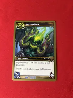World of Warcraft Magtheridon's Lair Raid Deck Special Edition Upper Deck 53334549592 - Image 4