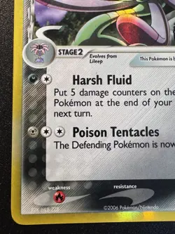 Cradily 2/110 EX Holon Phantoms Delta Species Pokemon Card Reverse Holo MP - Image 5