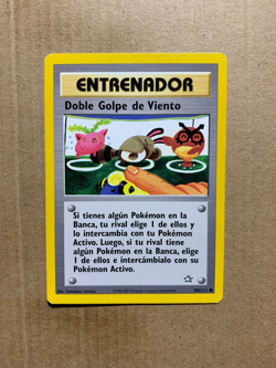 SPANISH Double Gust 100/111 Neo Genesis - Common Pokemon Card - LP - Image 1