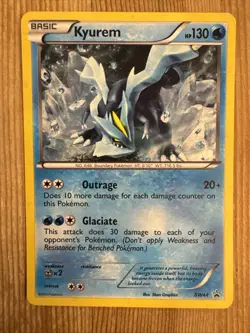 Kyurem BW44 Pokemon Black & White Black Star Promo Holo Card LP - Image 1