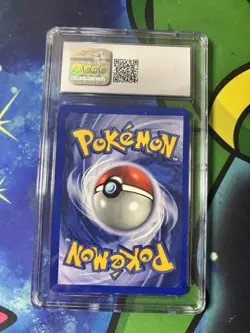 CGC 8 Mewtwo 1999 Base Set 10/102 Holo Pokemon Card - Image 2
