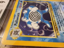 CGC 9 MINT Poliwrath 1999 Base Set 13/102 Holo Pokemon Card Free Shipping!!! - Image 3