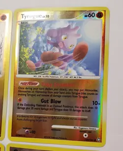 Rhyhorn Tyrogue Gliscor 5/146 Graveler 51/123 Reverse Holo Lot Of 4 Cards Pokemo - Image 3