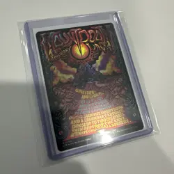 Mount Doom 0750 Foil MTG LTR NM Pack Fresh Poster Card - Image 1