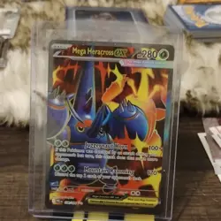 Pokemon TCG 12 Card Lot - EX, Promo, Holo - Mega Heracross EX, Toxtricity - Image 1