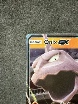Pokemon TCG Onix GX Hidden Fates Holo Ultra Rare Card 36/68 - Image 3