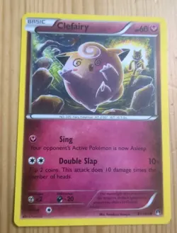Clefairy 81/122 Common XY - BREAKpoint Pokemon Card LP - Image 1