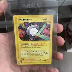 Magnemite Aquapolis 91/147 Common Regular Unlimited Pokemon Card MP - Image 3