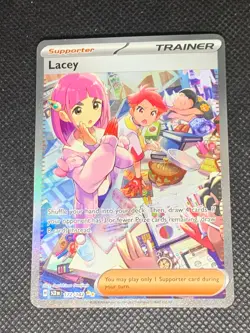 Lacey 172/142 SIR - Stellar Crown Pokemon Card - NM - Image 1