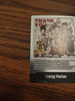 Son Goku E-60 Silver Energy Marker Dragon Ball Manga Booster Card Fusion World - Image 5