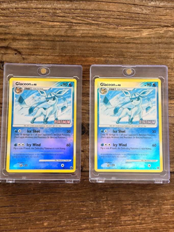 Pokemon TCG Glaceon Majestic Dawn 20/100 Reverse Holo Promo - LOT - 2 Cards - Image 1