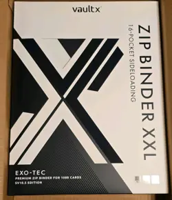 vaultx XXL 16-Pocket Side Loading Binder EXO-TEC SV10.5 for 1088 Cards - Image 1