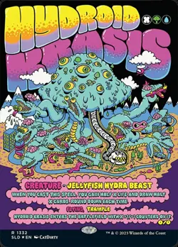 1 x Hydroid Krasis (1332) - Foil - Secret Lair - NM-Mint - MTG - Image 1