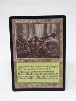 x1 Hickory Woodlot x1 MTG Mercadian Masques Magic The Gathering - Image 1