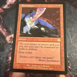 OVERMASTER-TORMENT- MTG- MAGIC THE GATHERING - Image 1