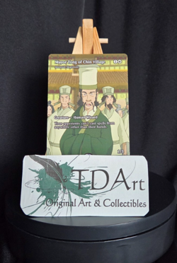 MAYOR TONG OF CHIN VILLAGE ~ NM ~ MTG Magic- 0002 TLE Avatar BORDERLESS - Image 1