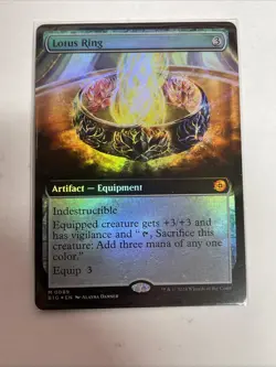 MTG Lotus Ring Foil BIG #89 Mythic - Image 1