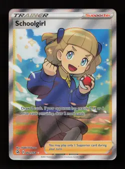 Schoolgirl 262/264 Rare Ultra Fusion Strike Pokemon Near Mint - Image 1