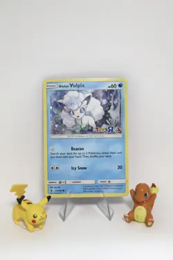 Pokemon Promo Alolan Vulpix Toys R Us STAMPED Eclusive Card NM - Image 1