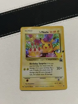 Pokemon ______'s Pikachu #24 Wotc Promo Holo Rare Card English TCG - Image 1
