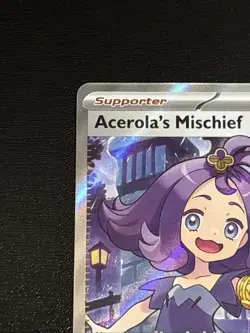 Pokemon TCG Mega Evolution Acerola's Mischief Ultra Rare 165/132 NM - Image 2