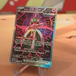 Pokemon TCG Iron Valiant ex Special Illustration Rare Holo 157/131 English - Image 2