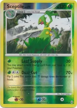 Lightly Played Sceptile - 31/99 - Rare - Reverse Holo Pokemon Arceus - Image 1