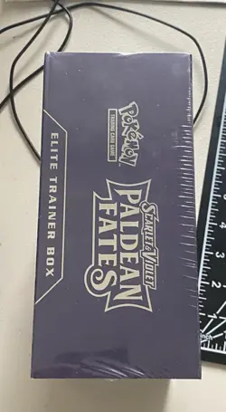FACTORY SEALED Pokemon TCG Paldean Fates Pokemon Center ETB (See Desc) - Image 2