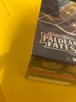 FACTORY SEALED Pokemon TCG Paldean Fates Pokemon Center ETB (See Desc) - Image 3