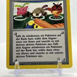 Doppelter Windstob German Double Gust 100/111 Regular Pokemon Neo Genesis NM - Image 3