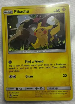 Pokemon Pikachu SM234 Promo Holo - Image 1