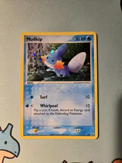 [NM] Mudkip #018 - Cosmos Holo - Black Star WOTC Promo -Pokemon 2004 - Image 1