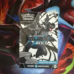 Pokemon TCG Scarlet & Violet Black Bolt SV10.5 Booster Bundle NEW Factory Sealed - Image 1