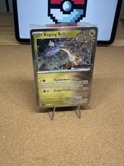 Pokemon TGC SV07 Stellar Crown Best Buy Promo Stamped - Raging Bolt 111/142 - Image 1