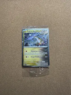 Pokemon TGC SV07 Stellar Crown Best Buy Promo Stamped - Raging Bolt 111/142 - Image 2