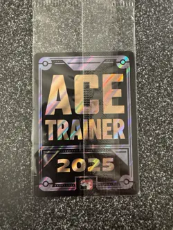 SEALED Pokemon Celebratory Fanfare Ace Trainer Promo 2025 English - Image 1
