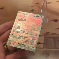 Pokemon TCG Mew ex Full Art Holo Promo Basic 180HP Scarlet & Violet 053 English - Image 3