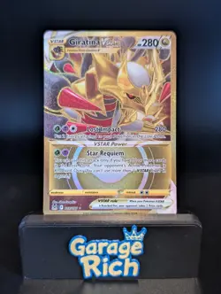 Giratina VSTAR 212/196 Gold Secret Rare - SWSH11: Lost Origin Pokemon TCG NM+ - Image 1
