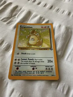 Pokemon TCG Kangaskhan Jungle 5/64 Holo Unlimited Holo Rare - Image 2