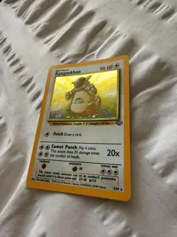 Pokemon TCG Kangaskhan Jungle 5/64 Holo Unlimited Holo Rare - Image 3