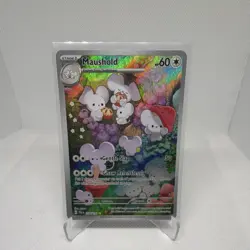 Pokemon Maushold 226/193 SV02: Paldea Evolved Illustration Rare Holo 60 HP - Image 1