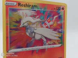 Pokemon Reshiram 017/072 Shining Fates Amazing Rare - Image 4
