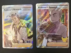 Professor's Research (Full Art) 024/025 , 078/078 Pokemon Go professors research - Image 1