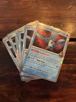 (6) Pokemon TCG Team Rocket’s Articuno 051/182 Holo LOT! Destined Rivals - Image 1